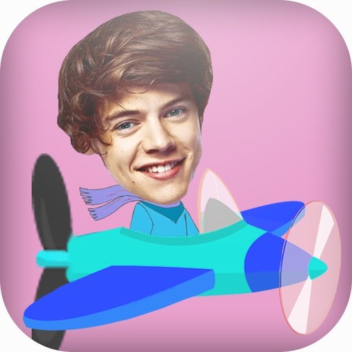 1D Harry Styles Flappy Plane截图2