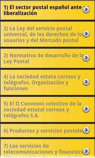 Correos Test Examenes Free截图5