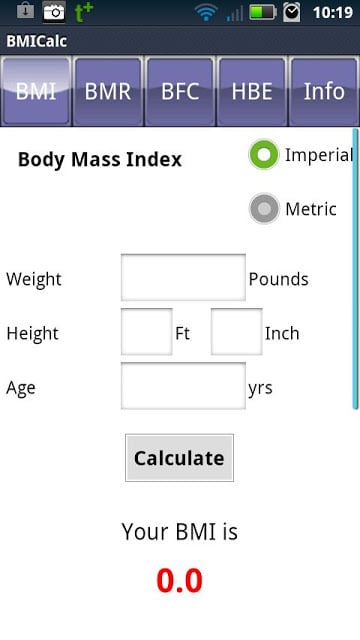 BMI计算器 BMI Calculator截图1