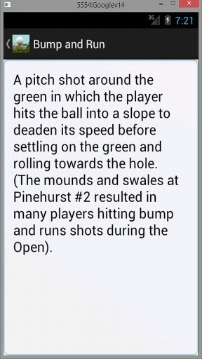 Golf Vocab截图3