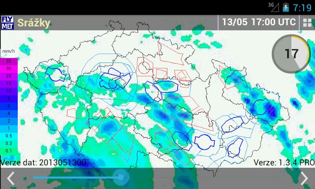 FlyMET Lite - předpověď počas&iacute;截图5