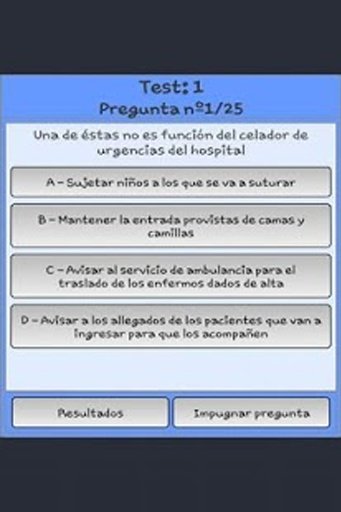 Celador Sanitario Test Free截图1