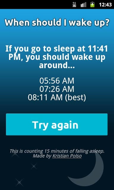 When Should I Wake Up截图2