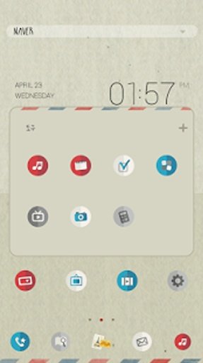 Stamp_dodol launcher theme截图2