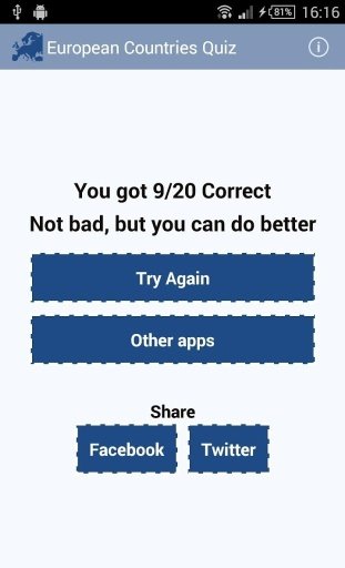 European Countries Quiz截图1