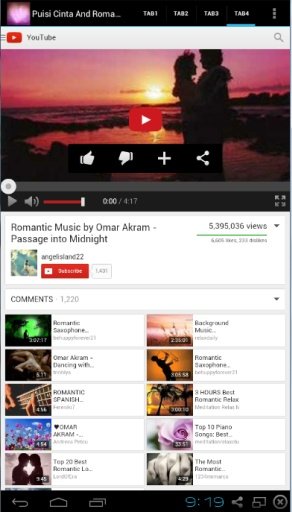 Puisi Cinta And Romantic Music截图4