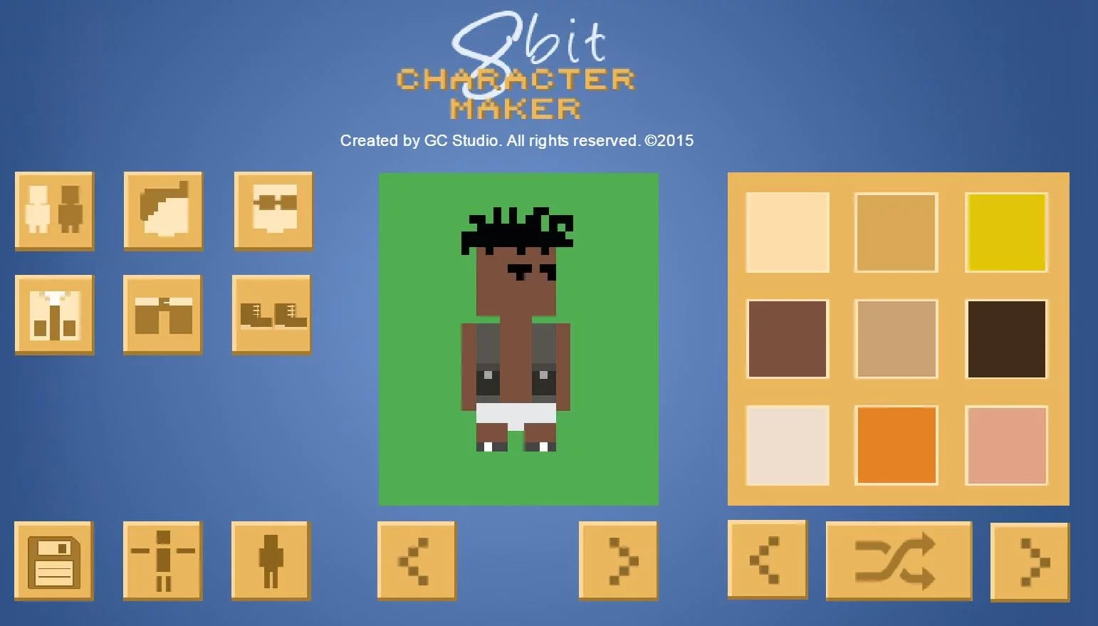 8 bit Character Maker截图8