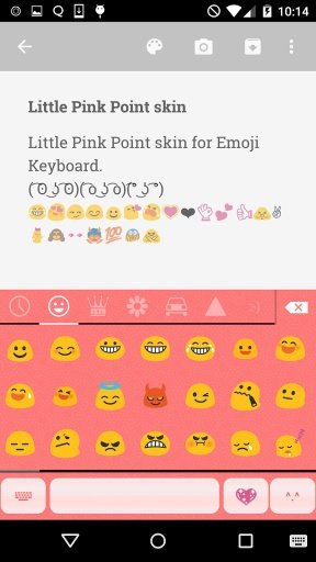 Little Pink Point Keyboard截图4