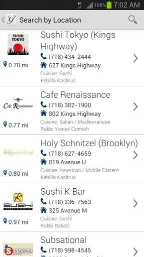 Great Kosher Restaurants截图6