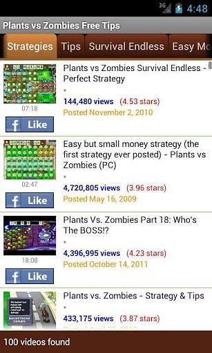 Plants vs Zombies Free Tips截图2