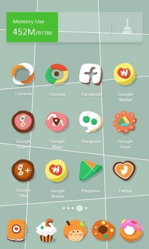 Cookie House Icons &amp; Theme截图1