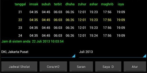 Jadwal Sholat截图3