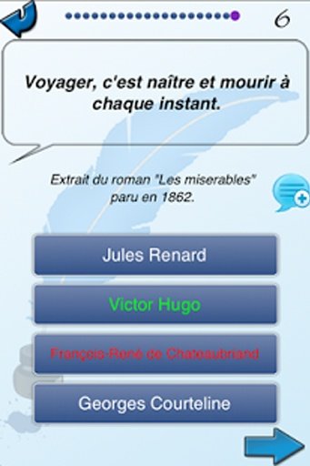 Citaquiz - Jeu des citations截图1