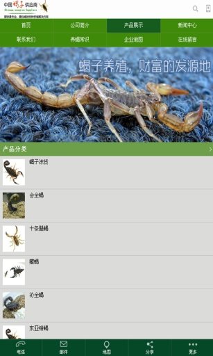 中国蝎子供应商截图2