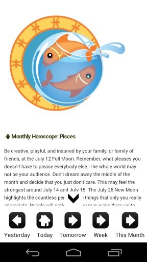 Daily Horoscopes Pisces截图2