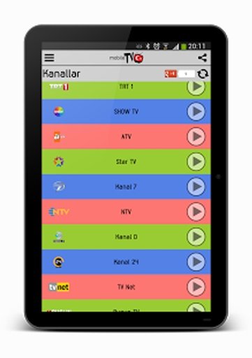 Mobil TV T&uuml;rkiye - Canlı截图9