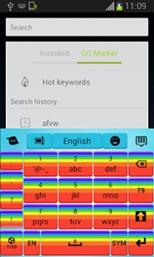 键盘可爱的彩虹截图3