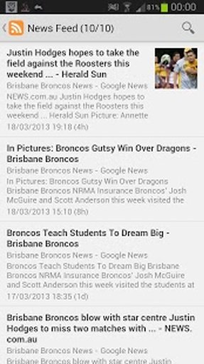 Brisbane Broncos News截图10