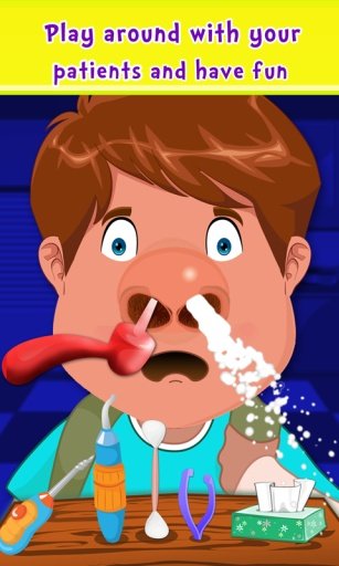 Nose Hospital - Doctor Games截图4