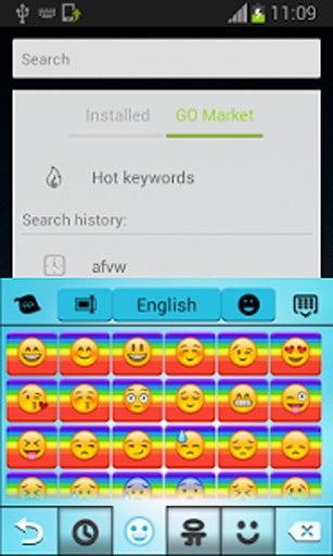 键盘可爱的彩虹截图1