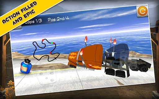 Multiplayer Truck Racing截图2