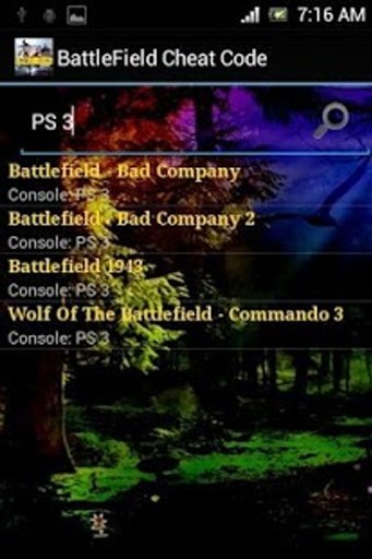 BattleField Cheat Code截图1