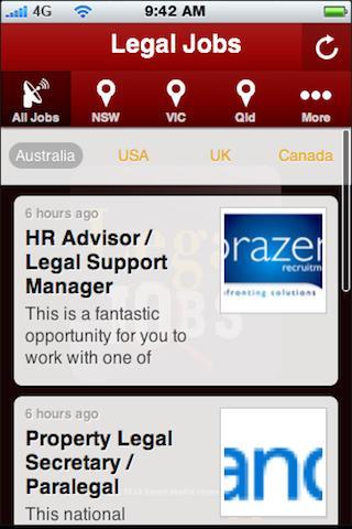 Legal Jobs截图2