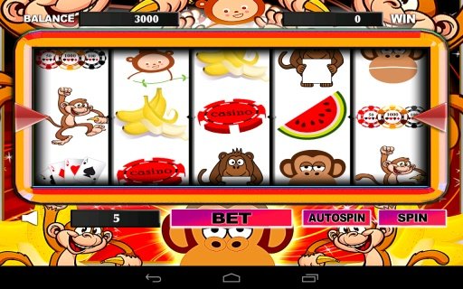 Mad Monkey Slots Multiple Reel截图1