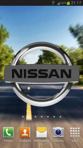 3D NISSAN Logo Live Wallpaper截图8