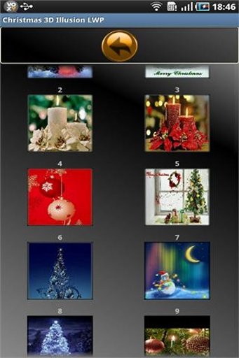 Christmas 3D Illusion LWP截图2