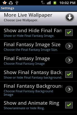 Final Fantasy Free LWP截图1