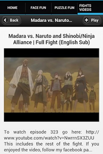 Naruto Fun Videos&amp;Puzzles截图3