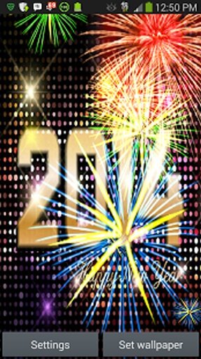 New Year Fireworks 2K14 Live Wallpaper截图2