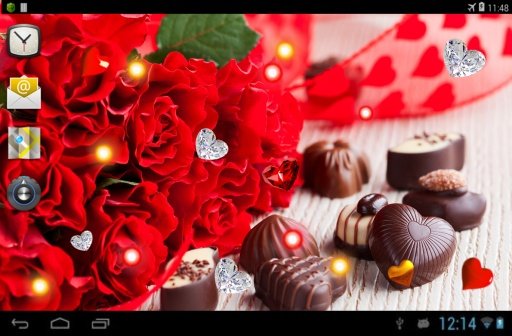 Valentines Rose live wallpaper截图4