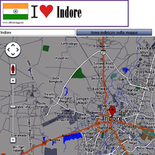 Indore map截图1