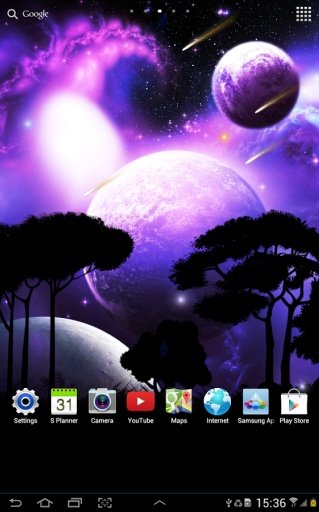 Night Sky Live Wallpaper截图1