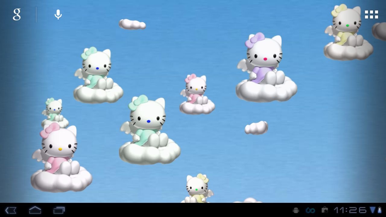 Hello Kitty Fly Live Wallpaper截图6