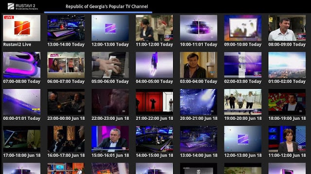 Rustavi2 on Google TV截图2