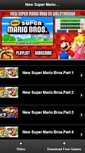 New Super Mario Bros WPGuide截图10