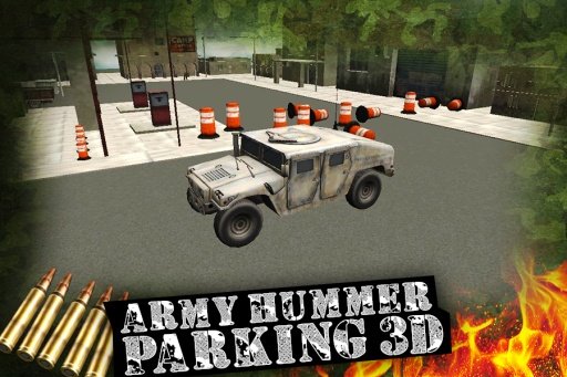 Army Hummer Parking 3D截图1