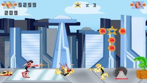 Army Stickman Jetpack Warfare截图2