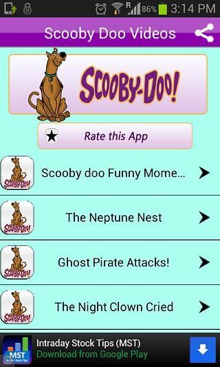 Scooby doo and Shaggy Videos截图3