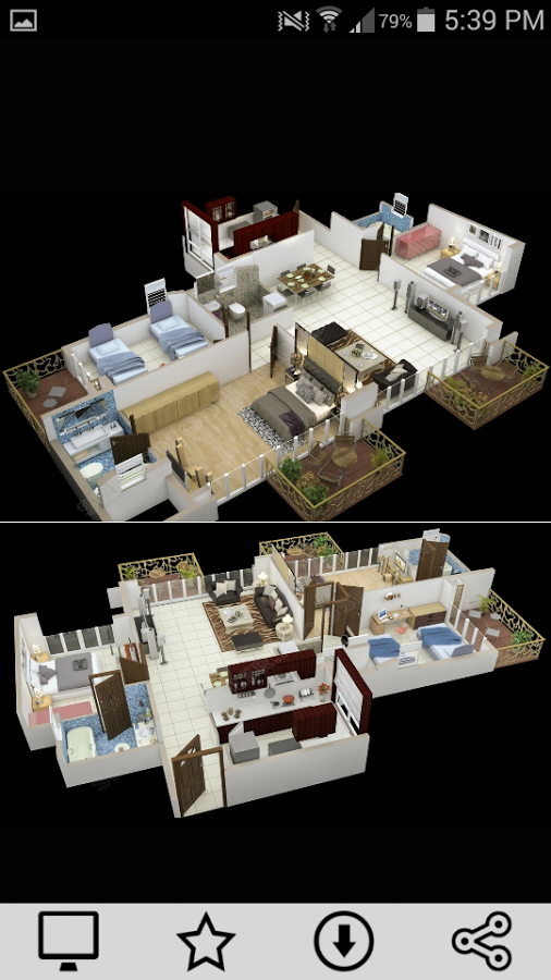 3D Apartment-House Plans截图7