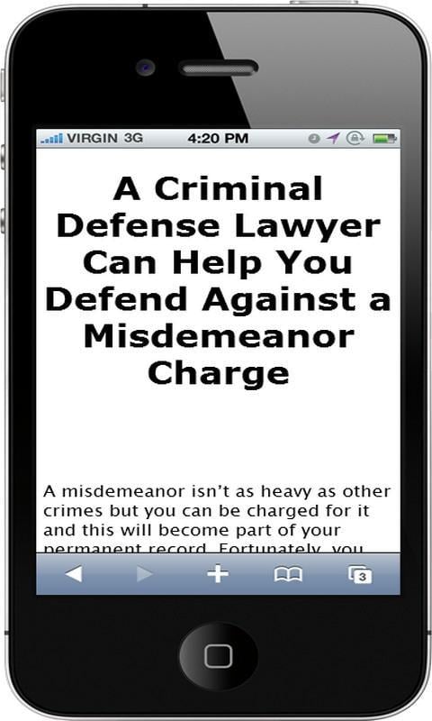 Criminal Defense Lawyer截图3