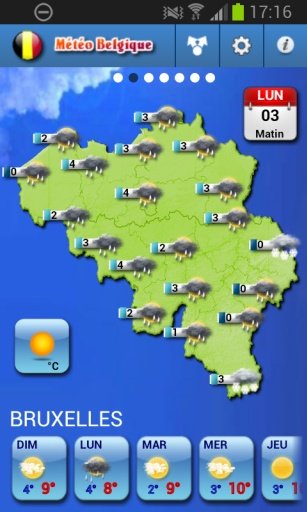 M&eacute;t&eacute;o Belgique截图6