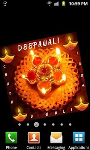 3D Diwali Live Wallpaper截图2