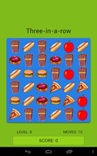 3 Food Pieces In A Row截图3