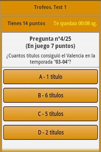 Valencia CF Trivial截图1