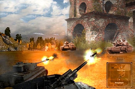 Tank City War Battle截图2