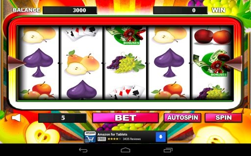 Fruit Luck Slots Multiple Reel截图3